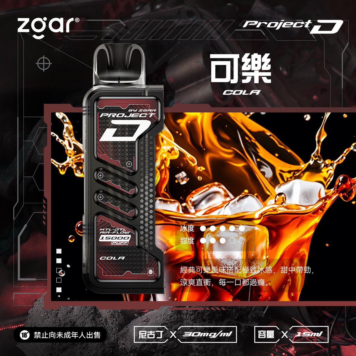 Zgar 冰熊 Project D 卡帶一次性